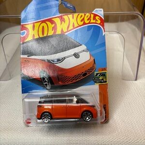 Hot Wheels Volkswagen ID Buzz Orange Toy Van